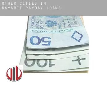 Other cities in Nayarit  payday loans