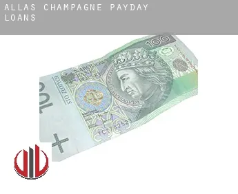 Allas-Champagne  payday loans