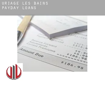 Uriage-les-Bains  payday loans
