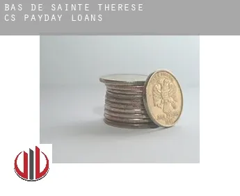 Bas-de-Sainte-Thérèse (census area)  payday loans