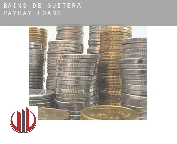 Bains de Guitera  payday loans