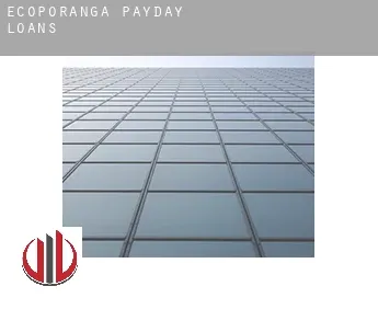 Ecoporanga  payday loans