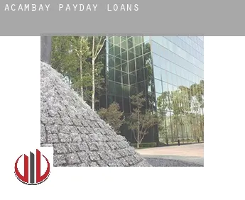 Acambay  payday loans