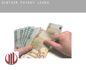 Subtuer  payday loans