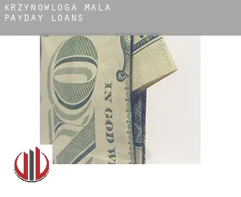 Krzynowłoga Mała  payday loans