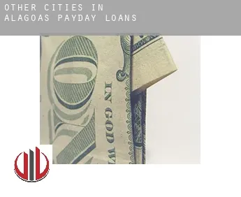 Other cities in Alagoas  payday loans
