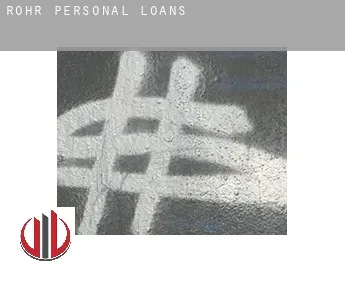 Rohr  personal loans