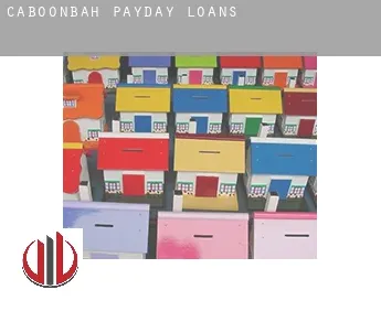 Caboonbah  payday loans