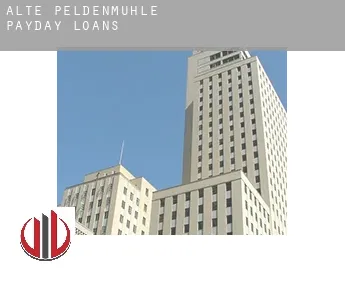 Alte Peldenmühle  payday loans
