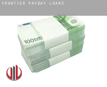 Frontier  payday loans