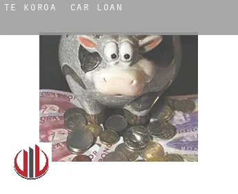 Te Koroa  car loan