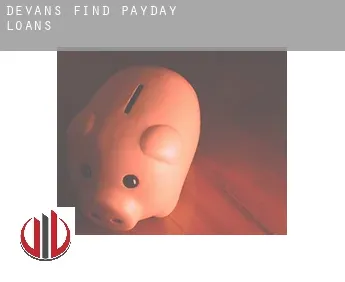 Devans Find  payday loans