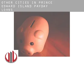 Other cities in Prince Edward Island  payday loans