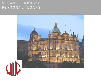 Águas Formosas  personal loans