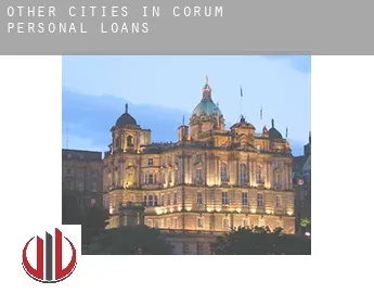 Other cities in Corum  personal loans
