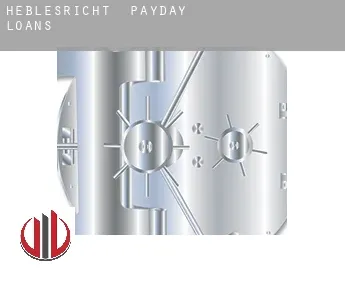 Heblesricht  payday loans