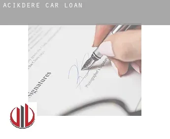 Açıkdere  car loan