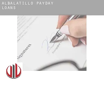 Albalatillo  payday loans