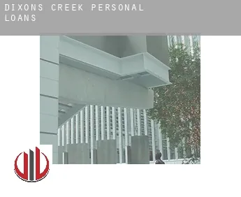 Dixons Creek  personal loans