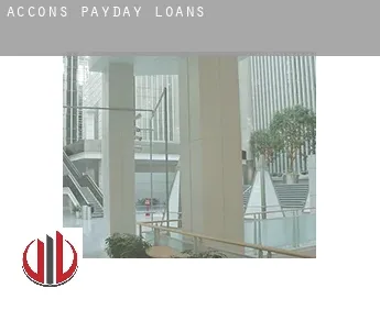 Accons  payday loans