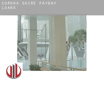 Corowa Shire  payday loans