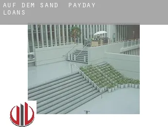 Auf dem Sand  payday loans