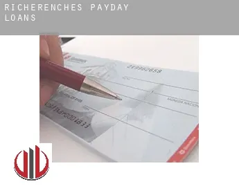 Richerenches  payday loans